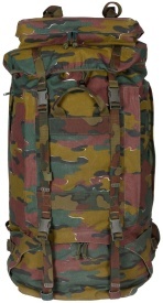 Rucsac militar BE fara buzunare laterale - Belgian camo