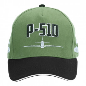 Sapca Baseball cap P-51D 3D - Verde