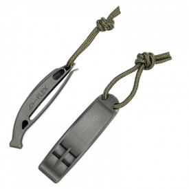 Set 2 fluiere tactice - Oliv