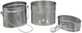 Set de gatit MFH SE militar M40 din otel inoxidabil 3 piese