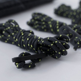 Snur Pentagon cu intinzator - Negru