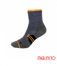 Sosete barbati Merinito Hike Quarter - Albastru