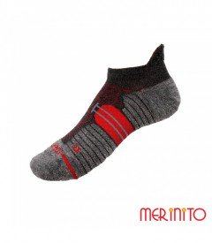 Sosete dama Merinito No Show Multisport - Gri