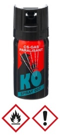 Spray cu gaz CS Defence 40 ml