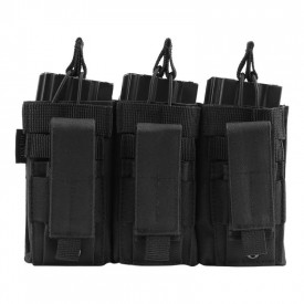 Toc cangaroo triplu munitie M4 - Negru