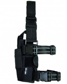 Toc pistol cordura - Negru
