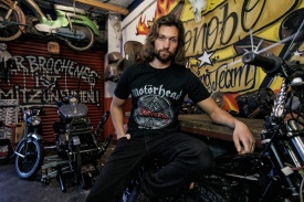 Tricou Brandit Motorhead Ace Of Spade - Negru