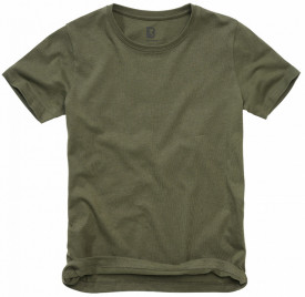 Tricou copii Brandit - Oliv