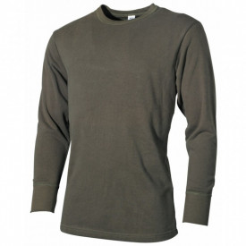 Tricou cu maneca lunga - Oliv