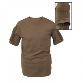 Tricou tactic cu patch-uri - Oliv
