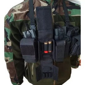 Vesta mini Chest Rig - Negru