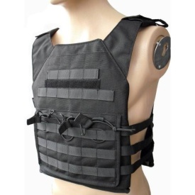 Vesta plate carrier - Negru