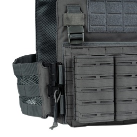 Vesta tactica Cordura QR plate carrier laser‑cut - Gri