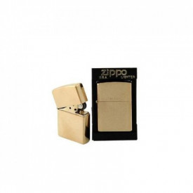 Zippo Solid Brass With Brushed Finish