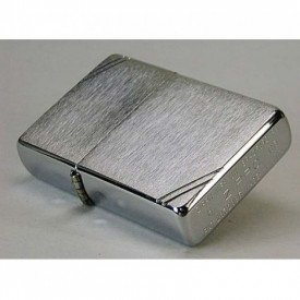 Zippo Vintage Brush Finish Chrome