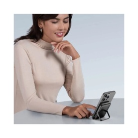 Baterie externa magnetica wireless Anker 322 MagGo, 5000 mAh, 7.5W, pentru seria iPhone 12/13/14