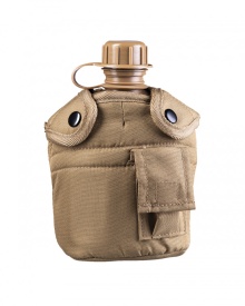 Bidon de apa US Style cupa aluminiu - Coyote