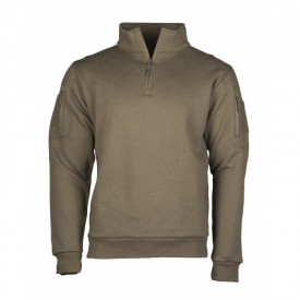 Bluza tactica cu fermoar - Oliv