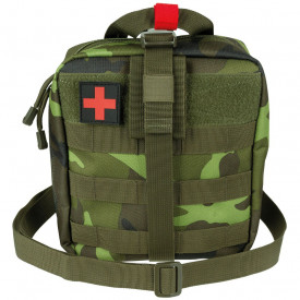Buzunar trusa prim ajutor MOLLE mare - M 95 CZ camo