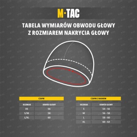 Caciula elite fleece 320g/m2 M-Tac - Negru