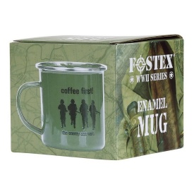 Cana emailata Coffee First 300ml - Oliv