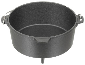 Ceaun din fonta Dutch Oven 3.8 l Fox - Negru