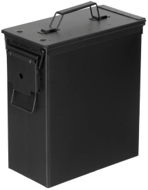 Cutie metalica tip US Ammo Box calibru .50 mare PA 60 - Negru