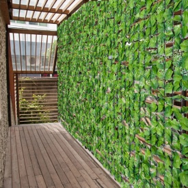 Gard artificial 3 x 1.5 m - Verde