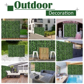 Gard artificial 3 x 1 m - Verde