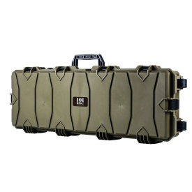 Geanta rigida tip troliu pentru arma Fosco 102 cm - Oliv
