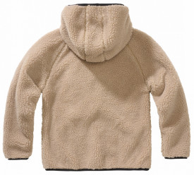 Hanorac teddyfleecejacket copii Brandit - Coyote