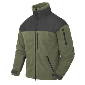 Jacheta Helikon Classic Army Fleece - Oliv-Negru