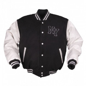 Jacheta NY baseball - Negu alb