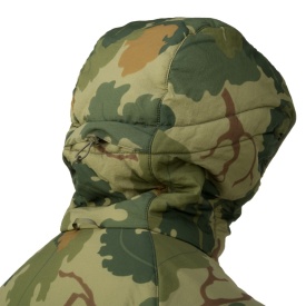 Jacheta reversibila cu gluga Helikon-Tex Reversible Wolfhound Hoodie - Mitchell Camo Leaf/Mitchell Camo Clouds