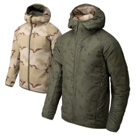 Jacheta reversibila cu gluga Helikon-Tex Reversible Wolfhound Hoodie - Desert Night Camo/US Desert