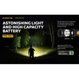 Lanterna Armytek Prime C2 Pro Max Magnet USB White