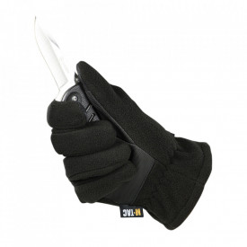 Manusi fleece Thinsulate - Negru