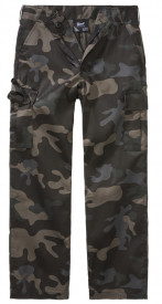 Pantaloni ranger US copii Brandit - Dark camo