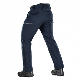 Pantaloni Soft Shell Winter - Albastru