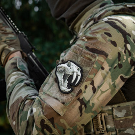 Patch M-Tac Old Tiger full Color - Alb