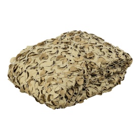 Plasa camuflaj cu sustinere 6 x 3 M - Desert