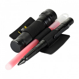 Pouch interior triplu cu velcro M-Tac - Negru