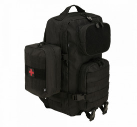 Pouch trusa de prim ajutor large Molle Brandit premium - Negru