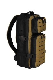 Rucsac militar assault travel laser cut 30 litri - Coyote negru