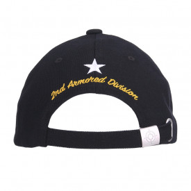 Sapca baseball cap 2nd Armored Division - Negru