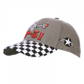 Sapca Baseball P-51 Mustang - Gri