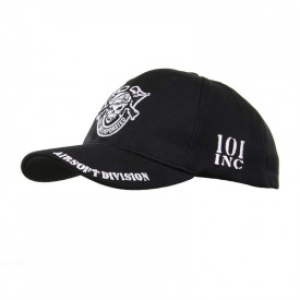 Sapca Copii 101INC skull logo - Negru
