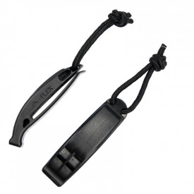 Set 2 fluiere tactice - Negru