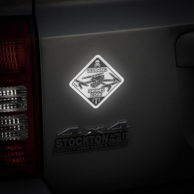 Sticker M-Tac Drone Zone reflectorizant - Large