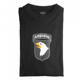 Tricou barbati divizia 101 aeropurtata - Negru